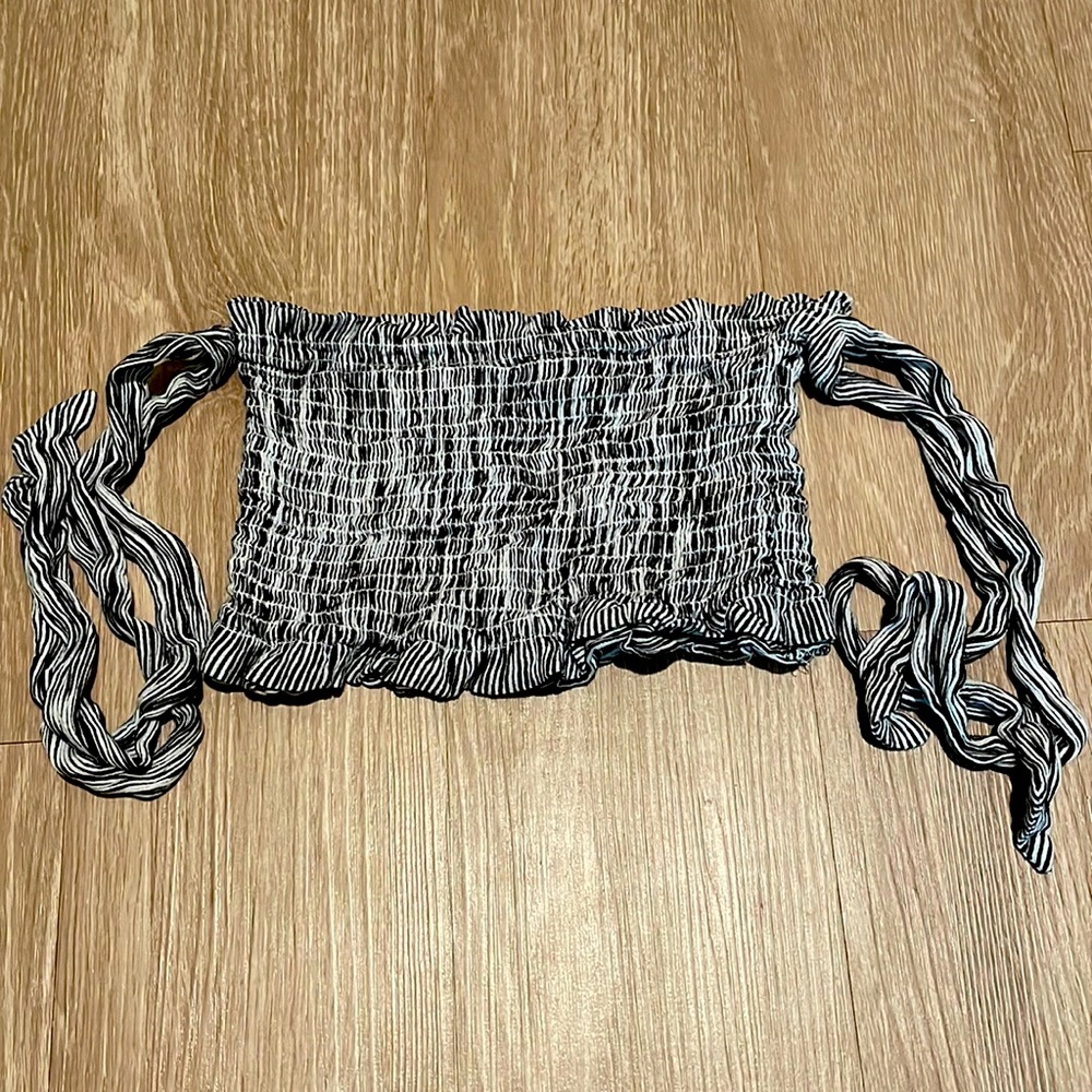 Blue Life Crop Top